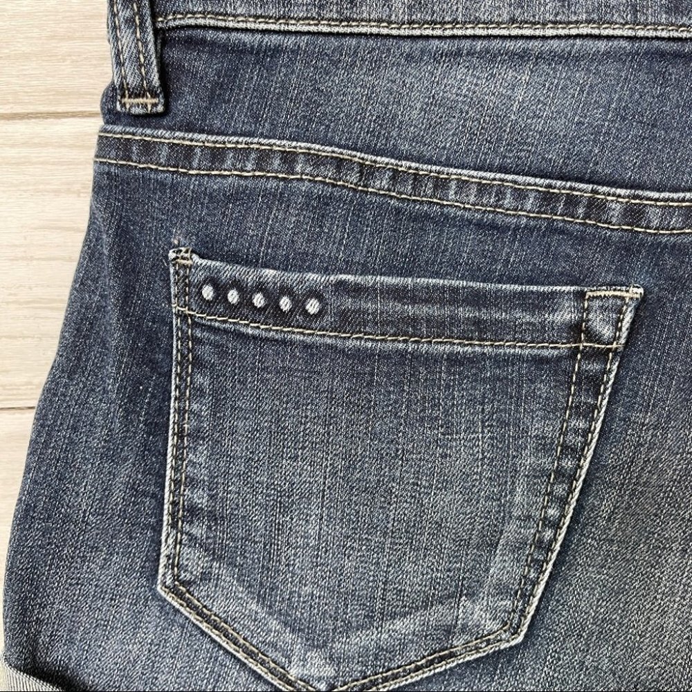 Blank NYC Jean Roll over Shorts 25 - Picture 5 of 6